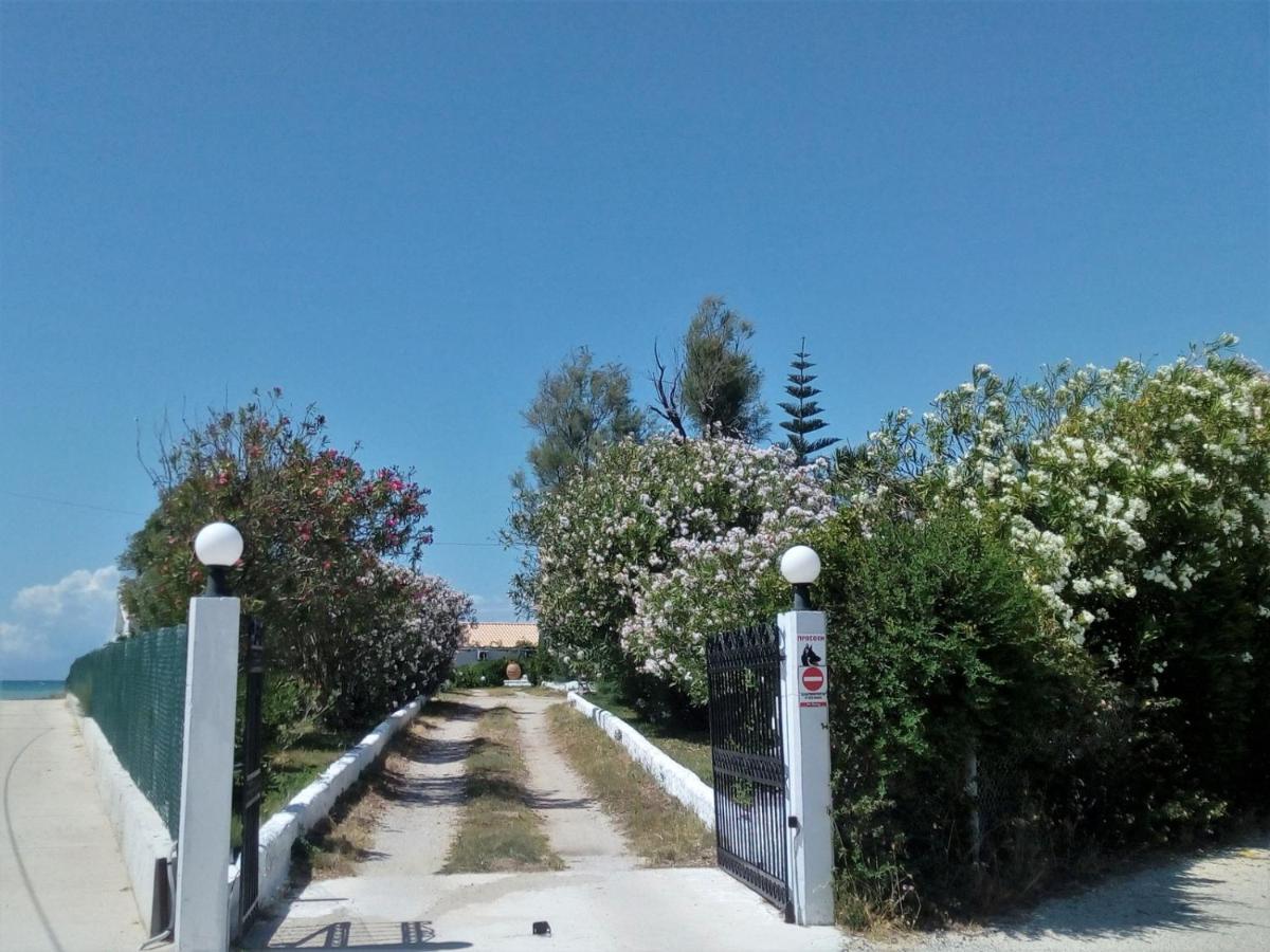 Dalas Beach HouseAlmiros Beach エクステリア 写真